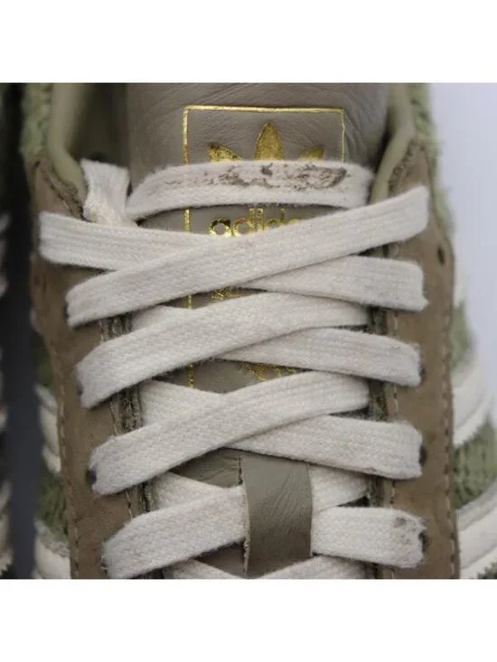 Adidas Samba OG Crochet Knit Pack Orbit Green Women's 6.5 Sneakers Shoes JR9447 - Picture 11 of 11